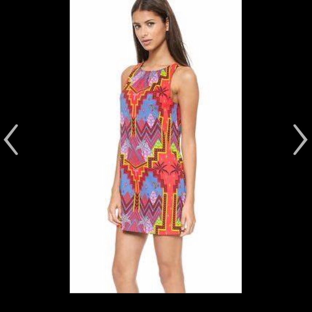 Mara Hoffman pyramid mini shift dress